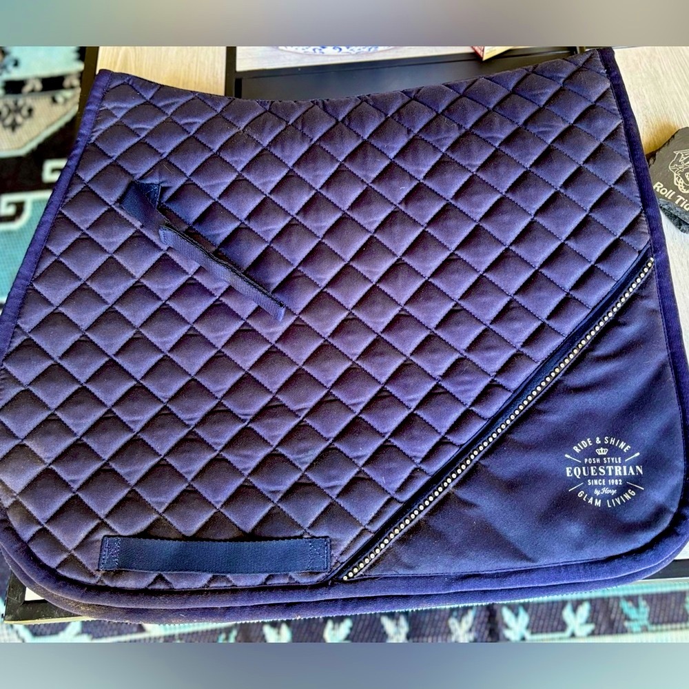 HorZe Pony Saddle Pad Pony Color: Very Dark Blue